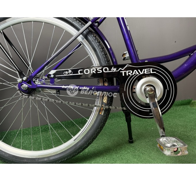 Велосипед ST 26" Corso TRAVEL 2026 фіолетовий