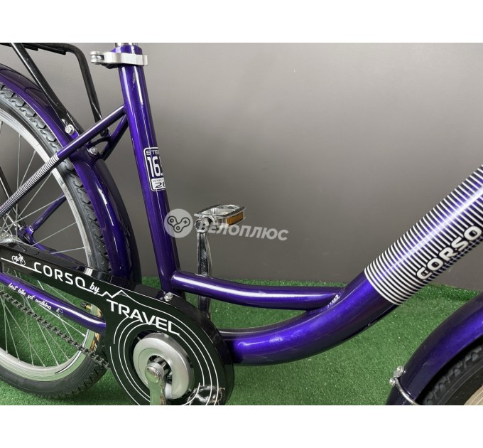 Велосипед ST 26" Corso TRAVEL 2026 фіолетовий