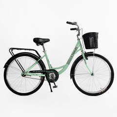 Велосипед ST 26" Corso TRAVEL 2026 зелений