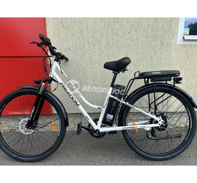Велосипед ST 29" Corso FREEDOM 48V 13Ah 500W 2026 білий