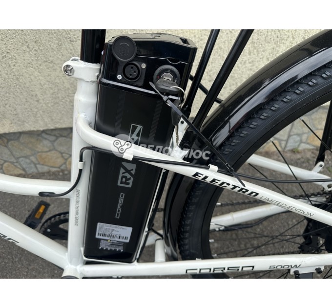 Велосипед ST 29" Corso FREEDOM 48V 13Ah 500W 2026 білий