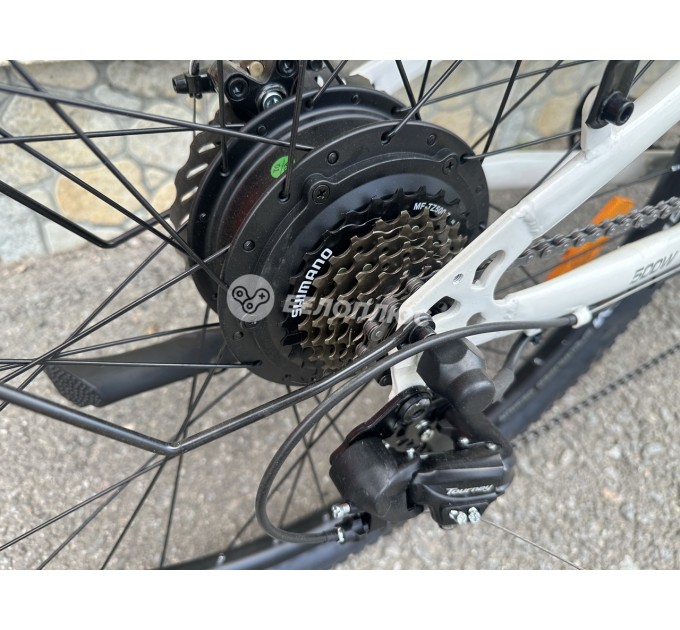Велосипед ST 29" Corso FREEDOM 48V 13Ah 500W 2026 білий