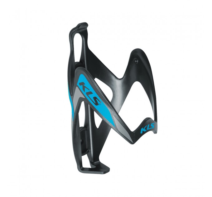 Фляготримач KLS Patriot пластиковий чорно-синій